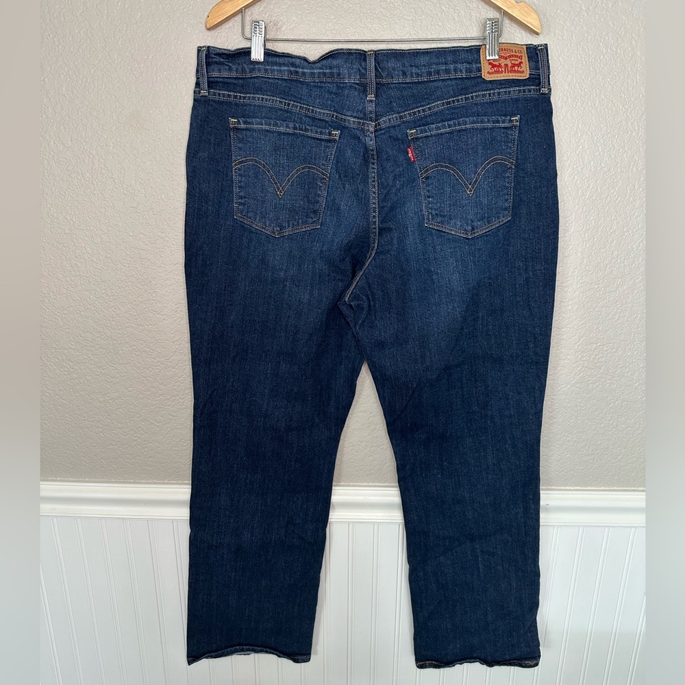 Levi’s Women’s 505 Straight Medium Wash Size 18 - Picture 2 of 6